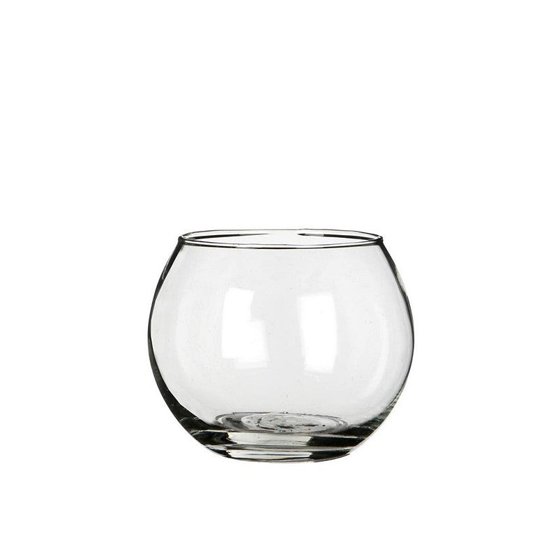 Glass Ball Pot Ø10 h.8cm - 6 pcs