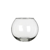 Glass Ball Pot Ø12 h.10cm - 6 pcs