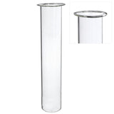 Test Tube Glass Ø4 h.28cm w. ring 
