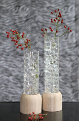 Wooden Base White Test Tube 50x180mm - 1 pc