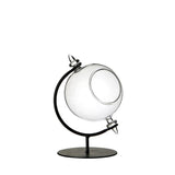 Glass Globe for Tealight with Stand Ø8 h.14cm - 1 pc