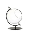 Glass Globe for Tealight with Stand 