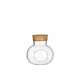 Glass Sphere with Cork Ø14 h.15 cm - 1 pcs