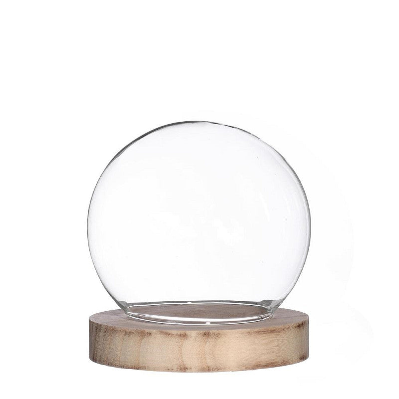 Glass Dome Ø13 h.14 cm - 1 pcs