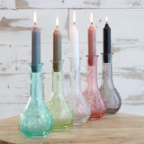 Flower vase Paris Ø7.5cm and 16cm high Clear - 12 pcs