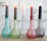 Flower vase Paris Ø7.5cm and 16cm high Grey - 12 pcs