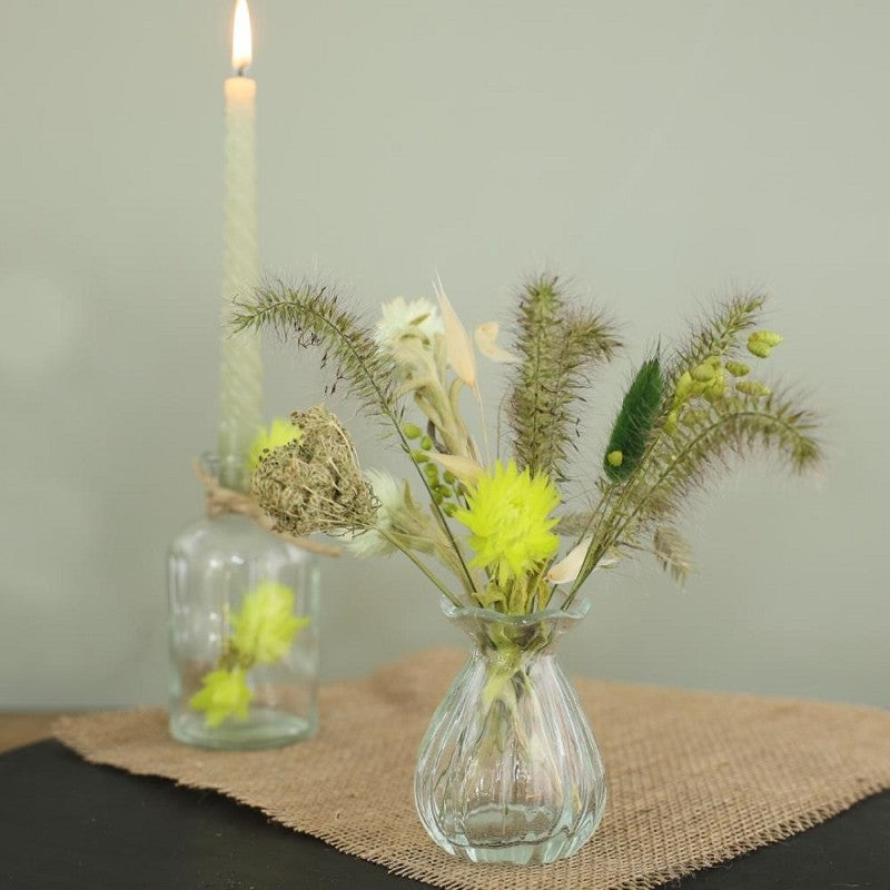 Flower vase Ø70 h: 90 mm Transparent - 12 Pcs