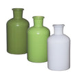 Glass bottle Ø70 h: 120 mm Assorti Green 