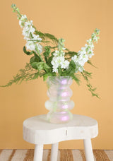Flower vase Ø100 mm H: 180 mm Pearl - 6 Pcs