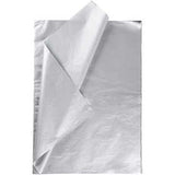 Tissue Paper, silver, 50x70 cm, 14 g - 25 sheets