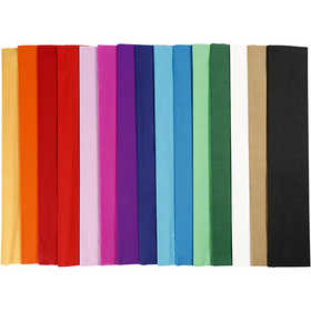 Crepe Paper - 15 pleats