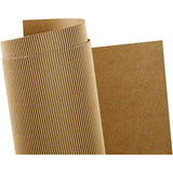 Ribbed cardboard 500x700mm - 10 sheets