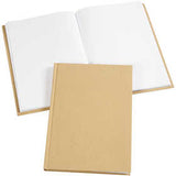 Sketchbook, brown, A5, thickness 8 mm, 80 g - 1 pc