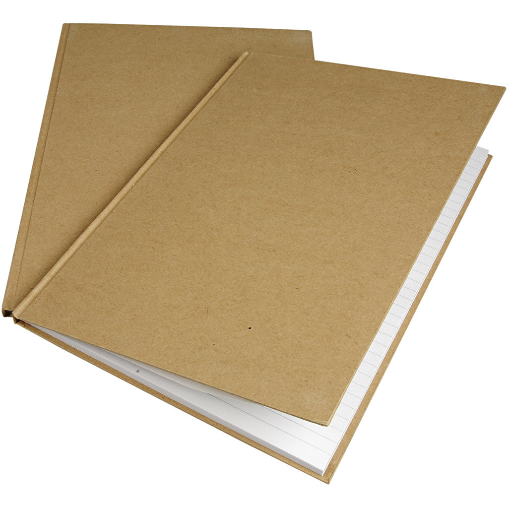 Notebook, brown, A4, 60 g - 1 pc