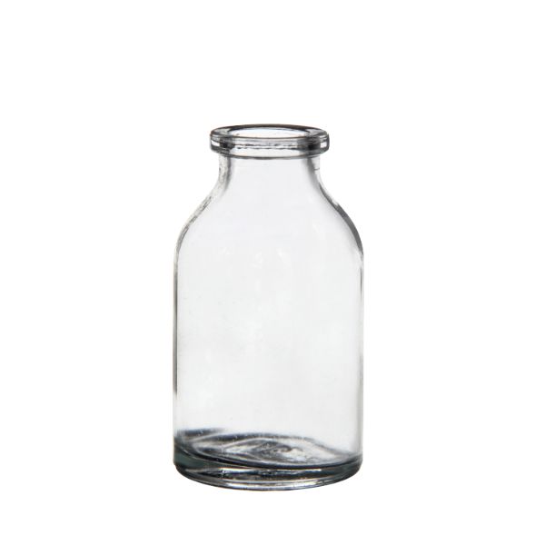 Glass bottle mini 20ml 60x30mm 