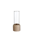 Wooden Base White Test Tube 50x180mm 
