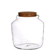 Glass Jar with Cork 180x180mm 