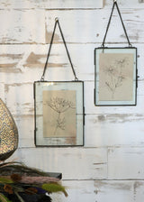 Metal hanger for dried flowers etc. 15.5x20.5cm - 6 pcs