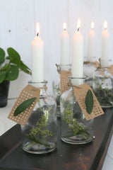 Dinner Candles White 110 mm - 7 pcs