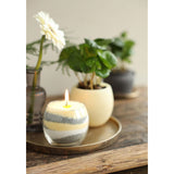 Pearlsand Candle 400gr White - 6 pcs