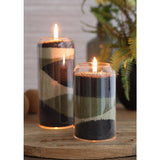 Pearlsand Candle 400gr Black - 6 pcs