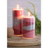 Pearlsand Scented Candle 400gr Rose - 6 pcs
