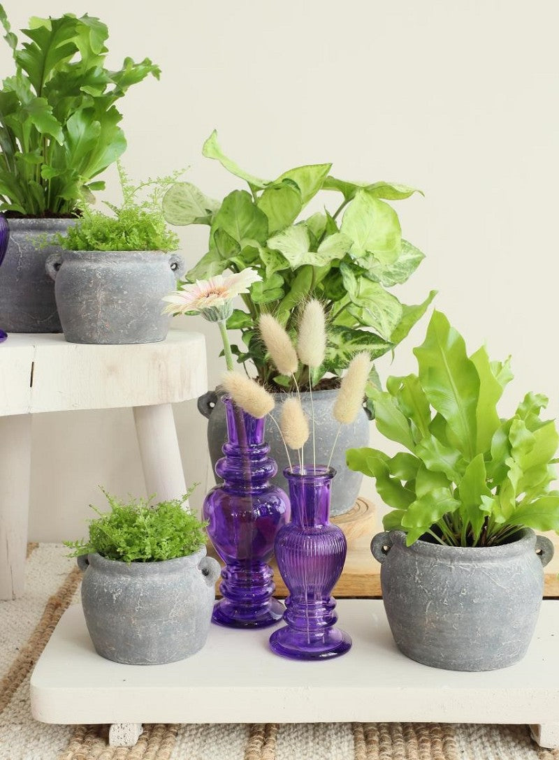 Amphora pot 100x82x65 mm - 6 Pcs