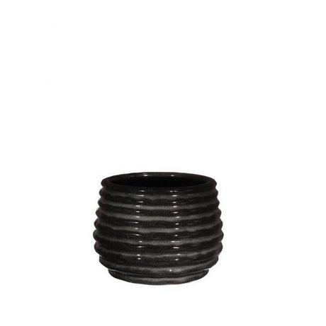 Pot Black Anthracite Rise Ø65 x h: 80 mm 