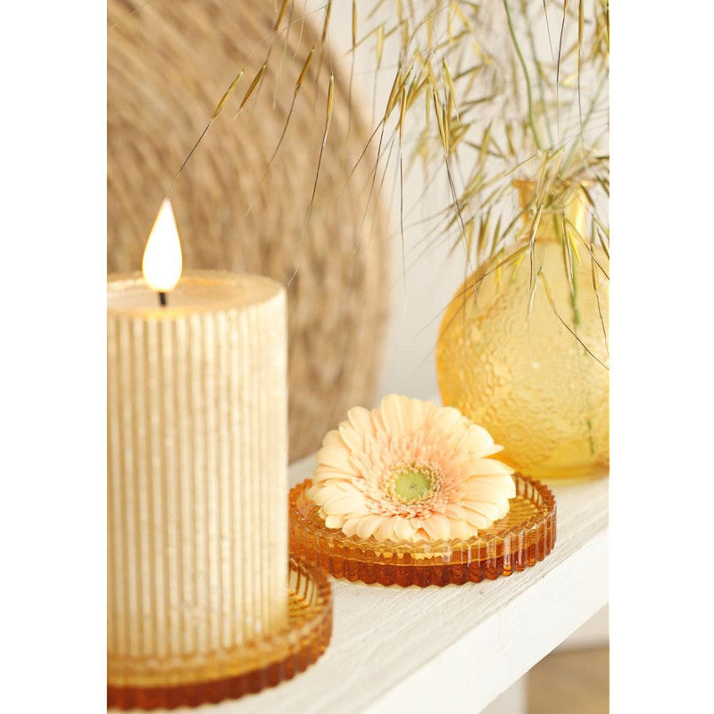 Glass Dishes Kate Ø10 h.6,5 cm Mustard Set 4 - 6 pcs