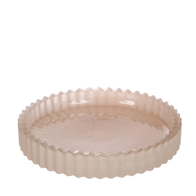Glass Dishes Kate Ø10 h.6,5 cm Frosted Creme Set 4 - 6 pcs