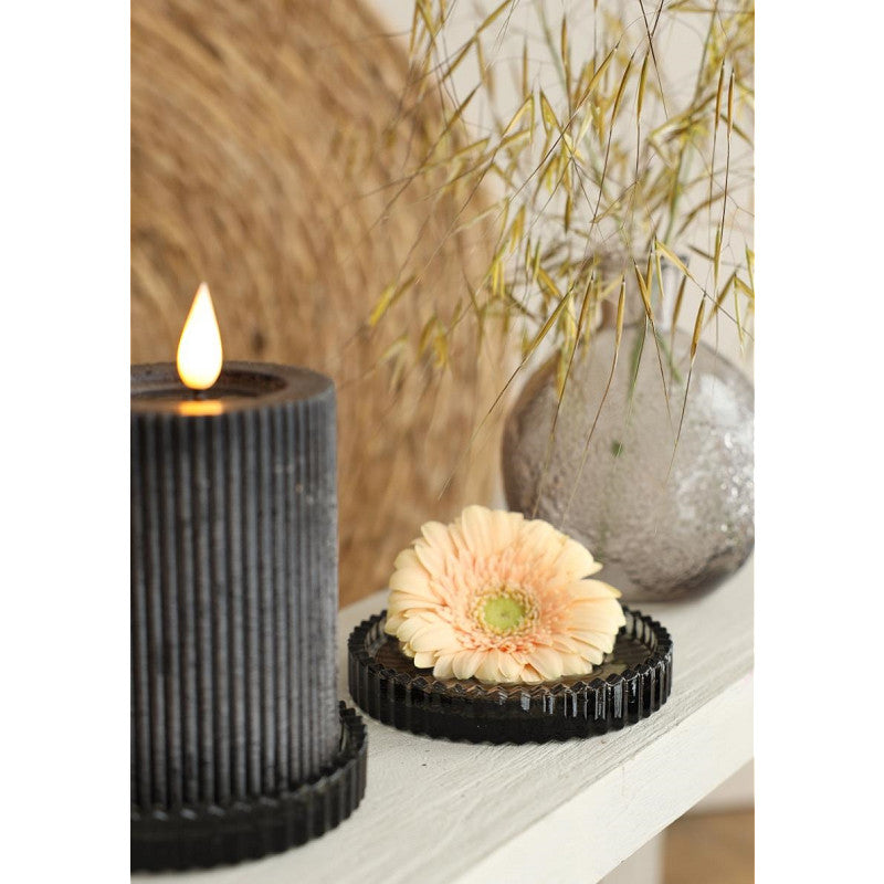 Glass Dishes Kate Ø10 h.6,5 cm Smoke Grey Set 4 - 6 pcs