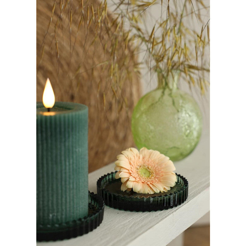 Glass Dishes Kate Ø10 h.6,5 cm Dark Green Set 4 - 6 pcs