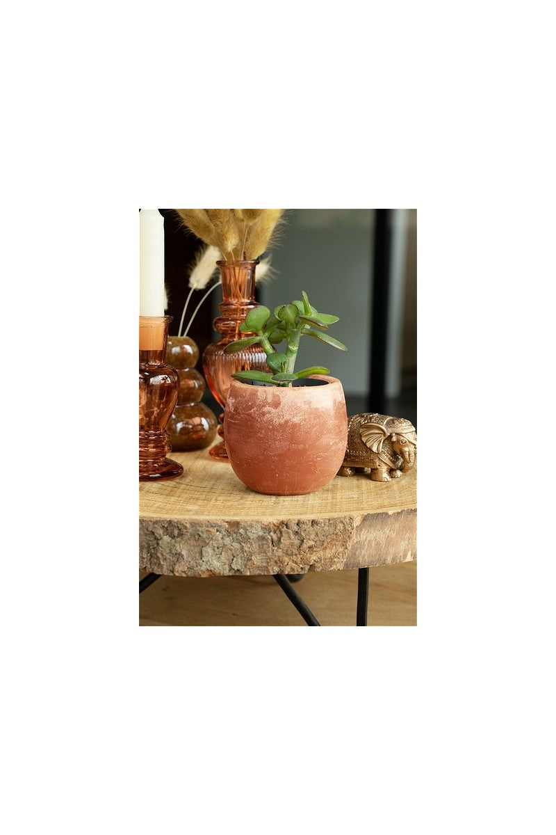 Aroma bowl Dark Red Amber Scent Ø90x80 mm - 6 Pcs