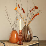 Vase Venice Amber H: 113 x Ø50 mm - 12 Pcs