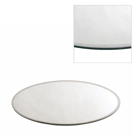 Mirror Plate Round Ø58cm bevelled Edge  