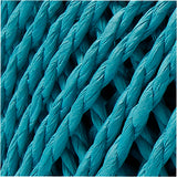 Paper Yarn Turquoise 2.5 - 3 mm thick - 150 gram