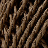Paper Yarn Brown 2.5 - 3 mm thick - 150 gram