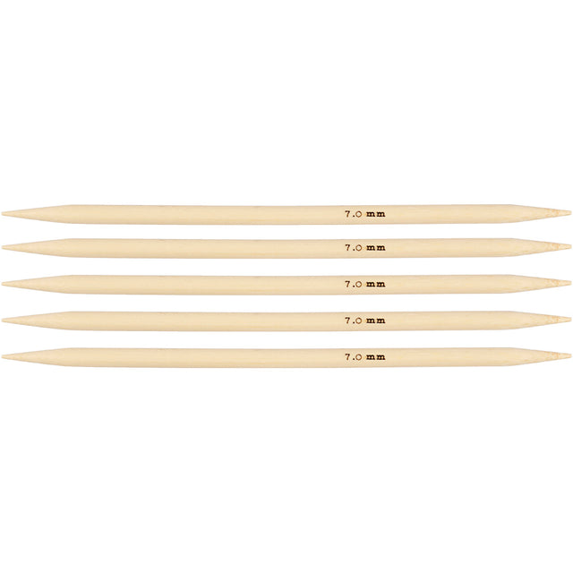 Brain needles Bamboo, size 7, 200mm long 