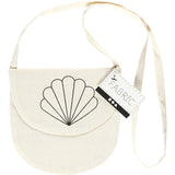 Shoulder Bags, size 15x14 cm, 110 g/m2, Light natural, seashell - 1 pc
