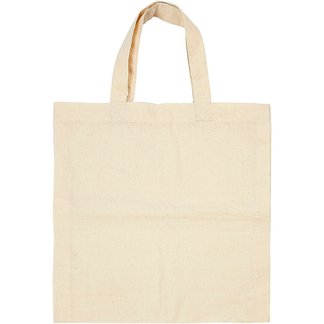 Shopping Bags, size 27.5x30cm, 135 g/m2, Light natural 