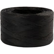 Paper raffia yarn, black, W: 7