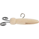 Butterfly Body, L: 5.5 cm, D: 15 mm, pine - 5 sheets