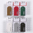 Manila Labels Christmas tree Div Colours 50x100mm 