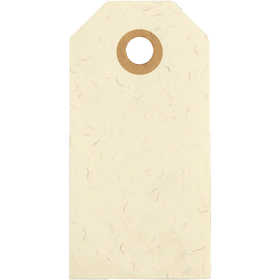 Manila Labels Natural 40x80mm - 20 pcs