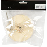 Coat Hook, round, D: 11 cm, depth 4.5 cm, pine - 1 pc