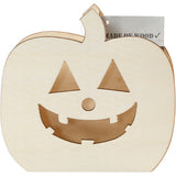 Skull, Pumpkin head, H: 13 cm, depth 3 cm, W: 13,5 cm - 1 pc