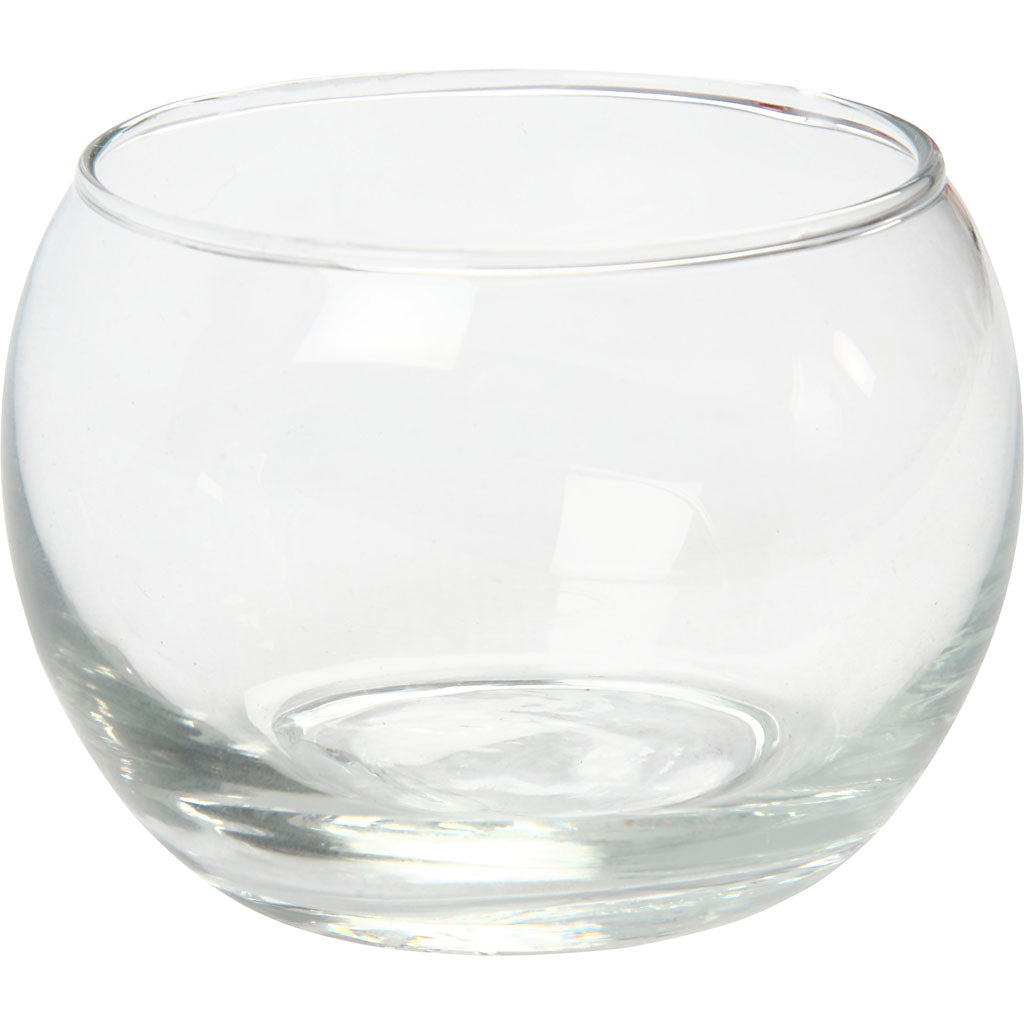 Tea Light Candle Holder, H: 70mm, D: 8mm - 12 pcs