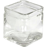Square Candle Holder, H: 55mm, size 55x55mm 