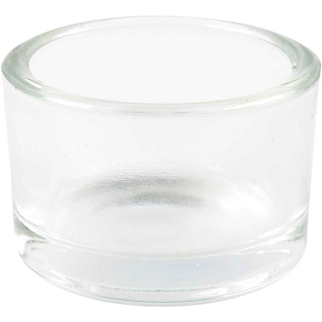 Tea Light Candle Holder, H: 32mm, D: 50mm 
