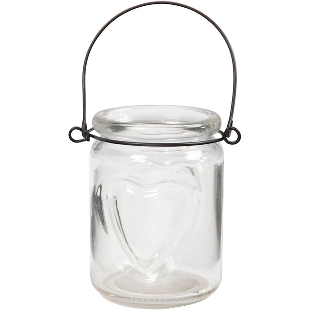 Lantern, H: 9,5 cm, D: 6,5 cm 